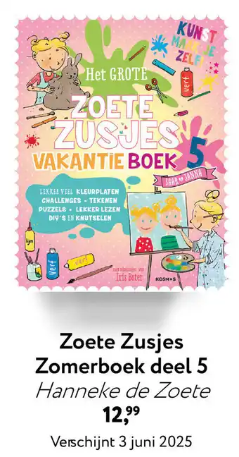 Primera Zoete Zusjes Zomerboek deel 5 aanbieding