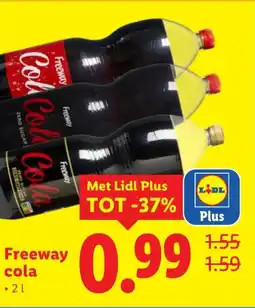 Lidl Freeway cola aanbieding