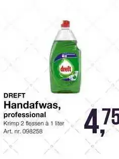 Bidfood Dreft Handafwas Professional aanbieding