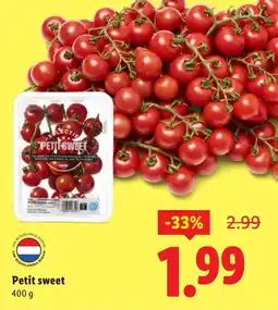 Lidl Petit sweet aanbieding