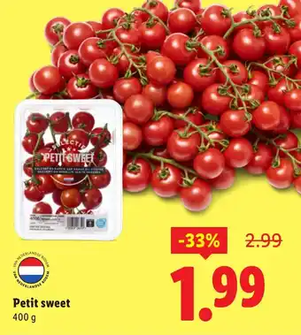 Lidl Petit sweet aanbieding