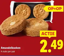 Lidl Amandelkoeken aanbieding