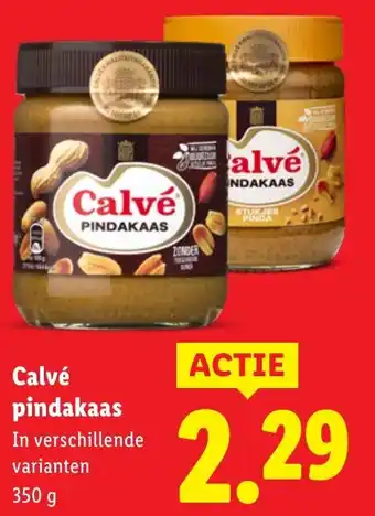 Lidl Calvé pindakaas aanbieding