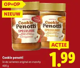 Lidl Cookie penotti aanbieding