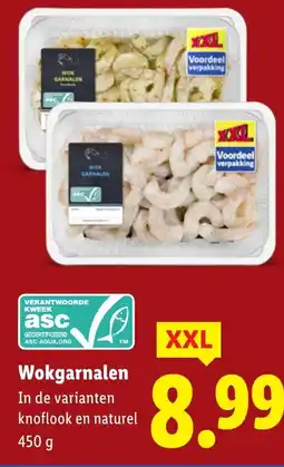 Lidl Wokgarnalen aanbieding