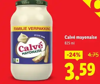Lidl Calvé mayonaise aanbieding