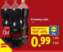 Lidl Freeway cola aanbieding