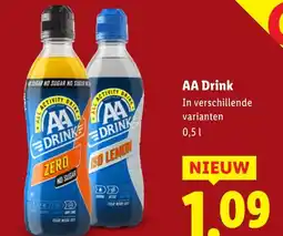 Lidl AA Drink aanbieding