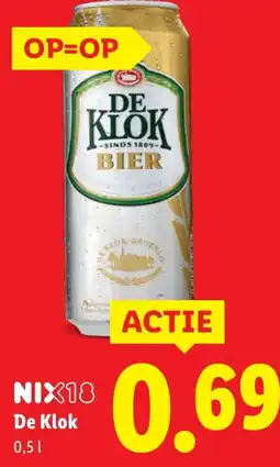 Lidl De Klok aanbieding