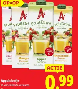 Lidl Appelsientje aanbieding