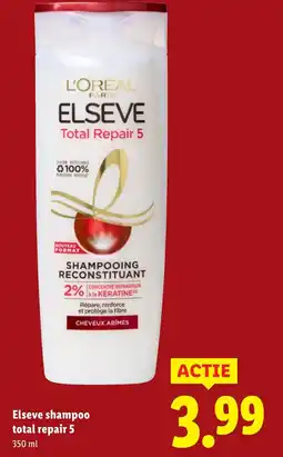Lidl Elseve shampoo total repair 5 aanbieding