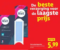 Lidl Veet ontharingsstrips aanbieding