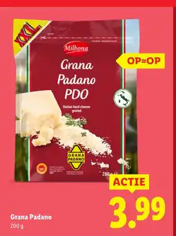 Lidl Grana Padano aanbieding