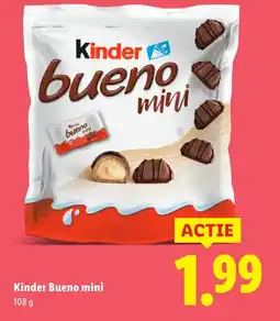 Lidl Kinder Bueno mini aanbieding