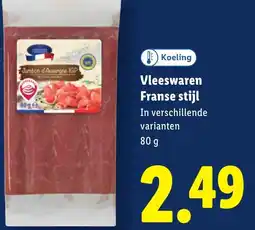 Lidl Vleeswaren Franse stijl aanbieding