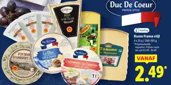 Lidl Kazen Franse stijl aanbieding