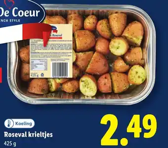 Lidl Roseval krieltjes aanbieding