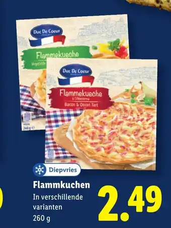 Lidl Flammkuchen aanbieding