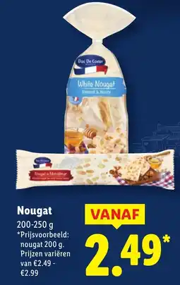 Lidl Nougat aanbieding