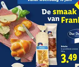 Lidl Brioche aanbieding