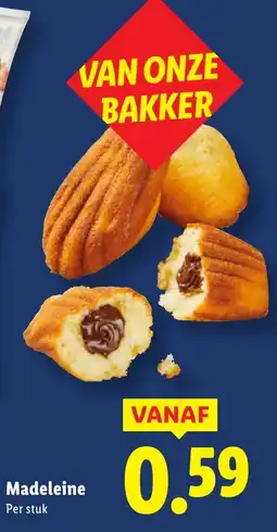 Lidl Madeleine aanbieding