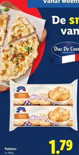 Lidl Palmiers aanbieding