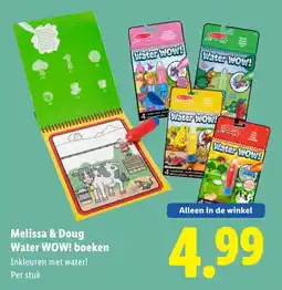 Lidl Melissa & Doug Water WOW! boeken aanbieding