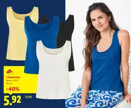 Lidl 2 damestops aanbieding