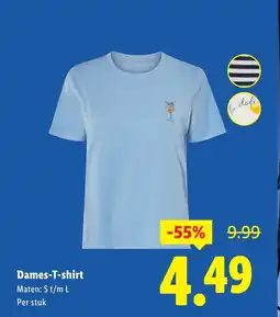 Lidl Dames T shirt aanbieding