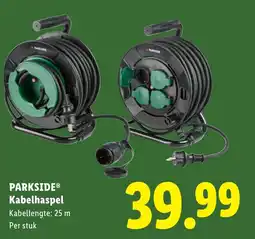 Lidl PARKSIDE Kabelhaspel aanbieding