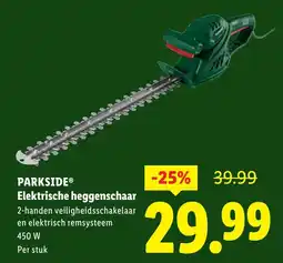 Lidl PARKSIDE Elektrische heggenschaar aanbieding