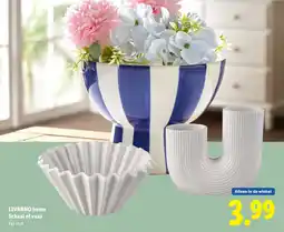 Lidl LIVARNO home Schaal of vaas aanbieding