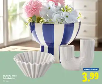 Lidl LIVARNO home Schaal of vaas aanbieding