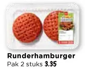 Vomar Voordeelmarkt Runderhamburger aanbieding