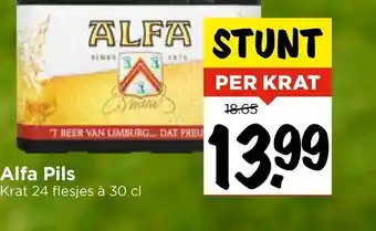 Vomar Voordeelmarkt Alfa Pils aanbieding