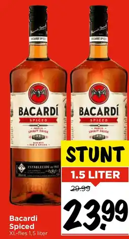 Vomar Voordeelmarkt Bacardi Spiced aanbieding