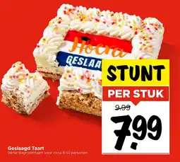 Vomar Voordeelmarkt Geslaagd Taart aanbieding