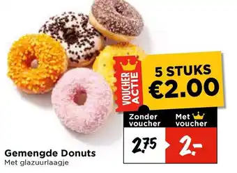 Vomar Voordeelmarkt Gemengde Donuts aanbieding