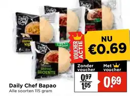 Vomar Voordeelmarkt Daily Chef Bapao aanbieding