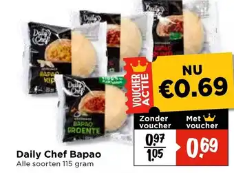 Vomar Voordeelmarkt Daily Chef Bapao aanbieding