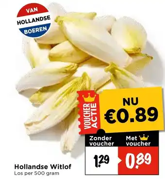 Vomar Voordeelmarkt Hollandse Witlof aanbieding