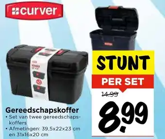 Vomar Voordeelmarkt Gereedschapskoffer aanbieding