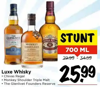 Vomar Voordeelmarkt Luxe Whisky aanbieding