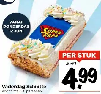 Vomar Voordeelmarkt Vaderdag Schnitte aanbieding