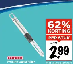Vomar Voordeelmarkt LEIFHEIT ProLine Dunschiller aanbieding