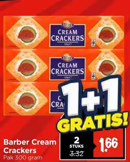 Vomar Voordeelmarkt Barber Cream Crackers aanbieding