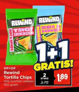 Vomar Voordeelmarkt Rewind Tortilla Chips aanbieding