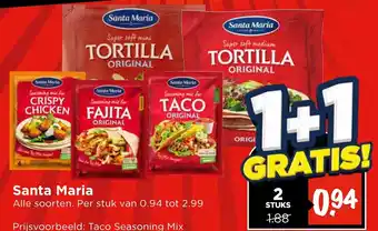 Vomar Voordeelmarkt Santa Maria aanbieding