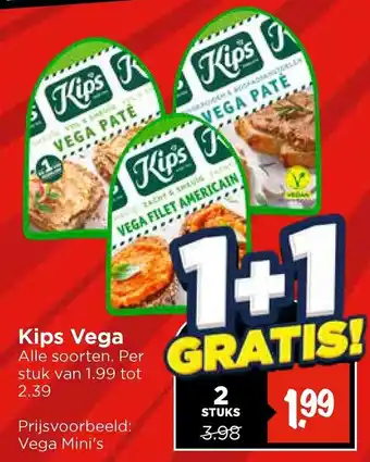 Vomar Voordeelmarkt Kips Vega aanbieding