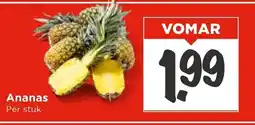 Vomar Voordeelmarkt Ananas aanbieding